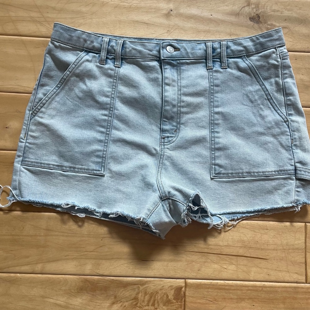 Wild Fable Cut Off High Rise Jean Shorts - 18